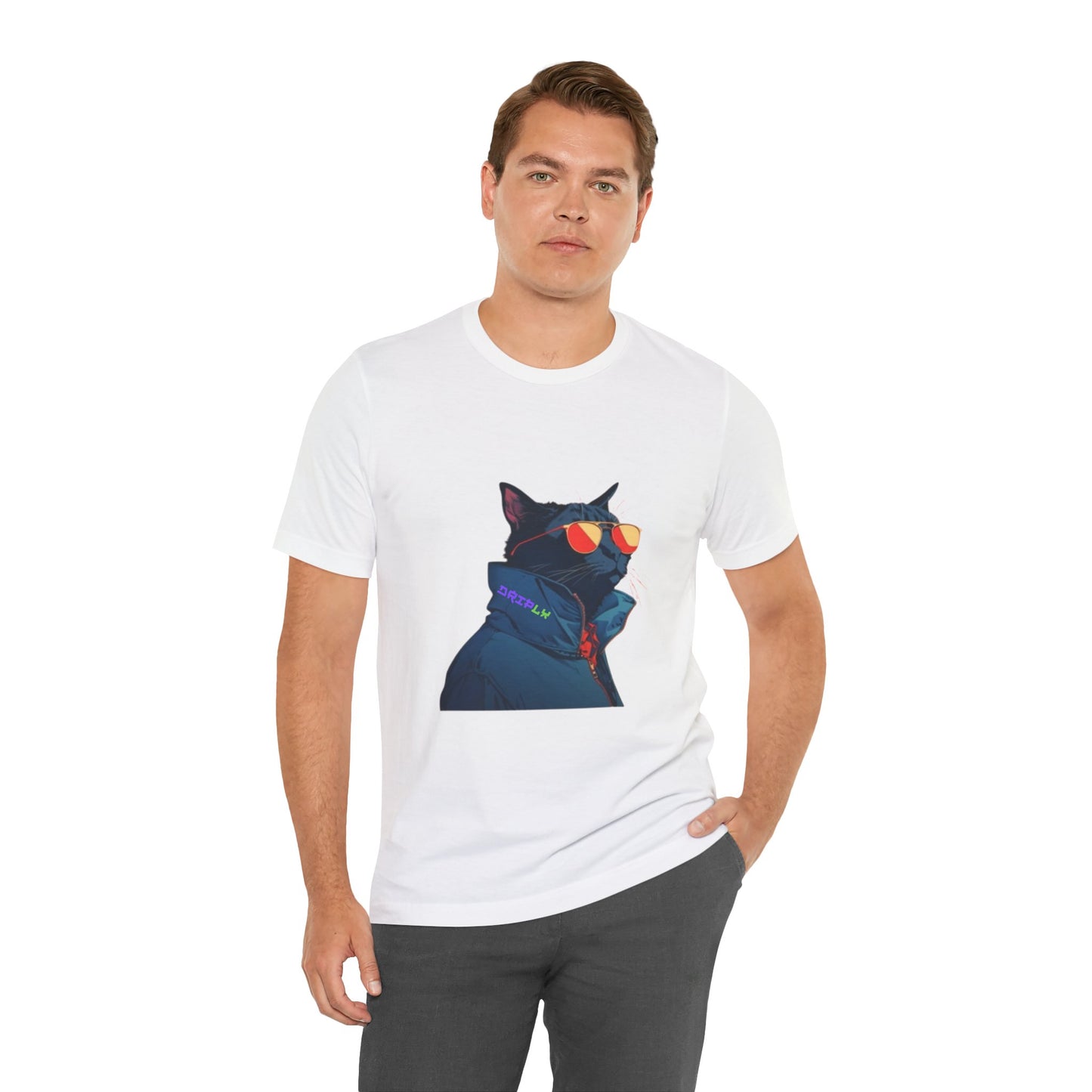 Gato que gotea fresco
