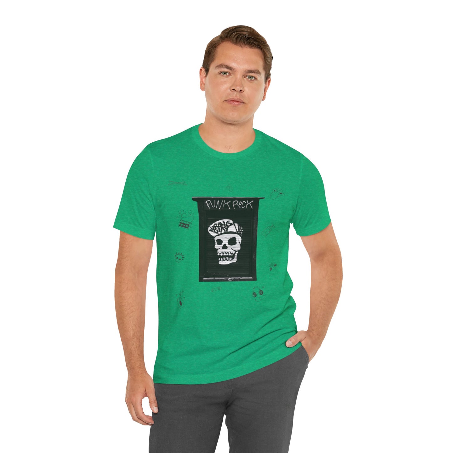 Calavera punk rock
