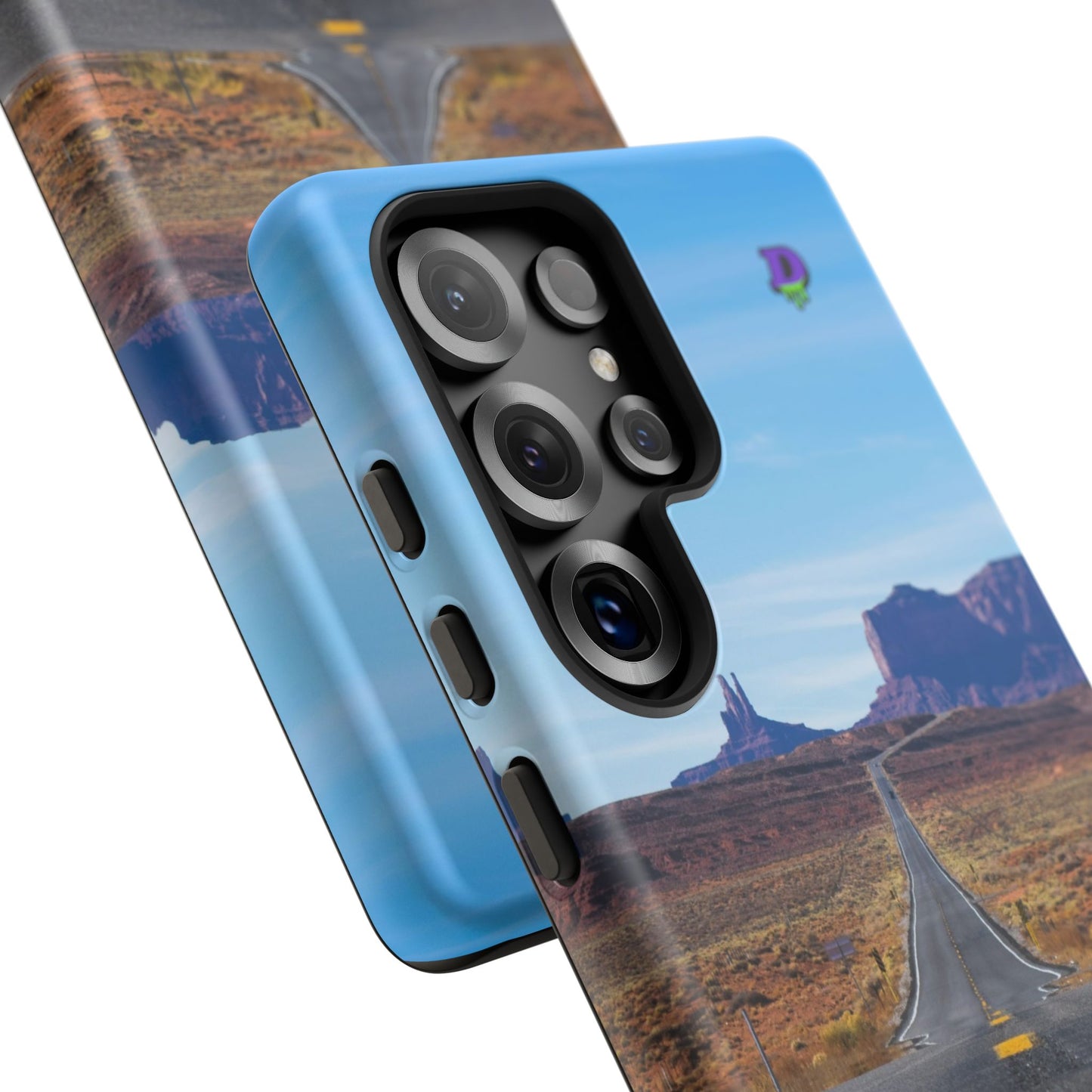Funda para teléfono Desert Road: resistente y duradera para amantes de la aventura